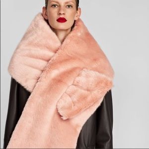 Zara Faux Fur Scarf